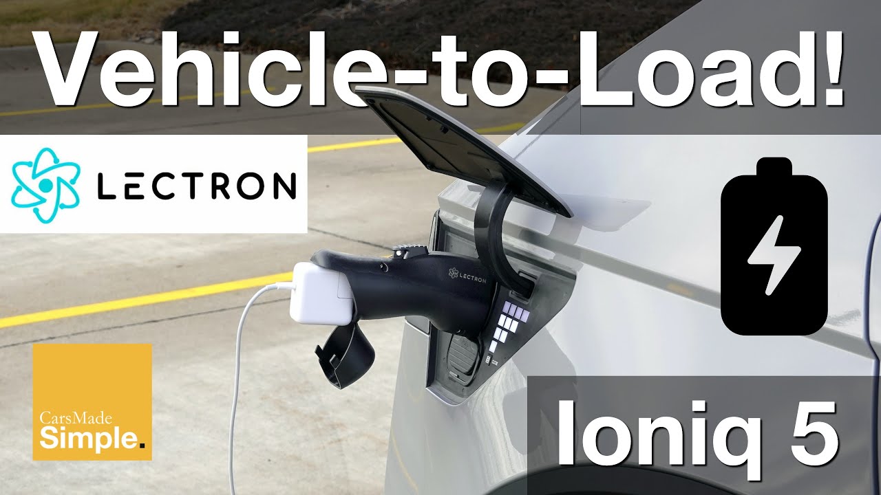 How To: Use Vehicle To Load (V2L) on Hyundai Ioniq 5/Kia EV6
