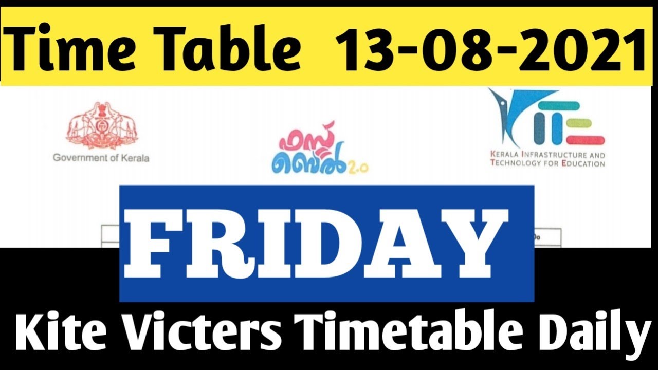 Tomorrow victers New timetable | today victers channel timetable | timetable victers 13 August 2021