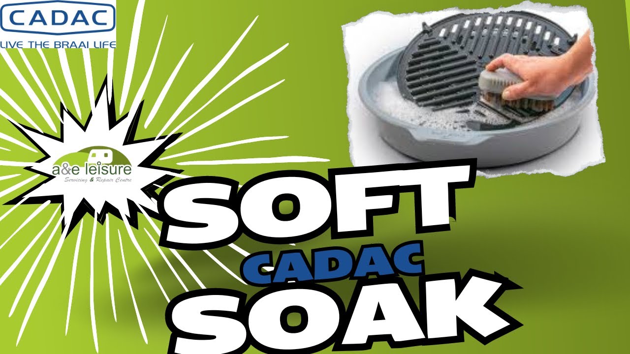 CADAC Soft Soak rund für 40er Grilloberflächen / Silikon Reinigungswanne