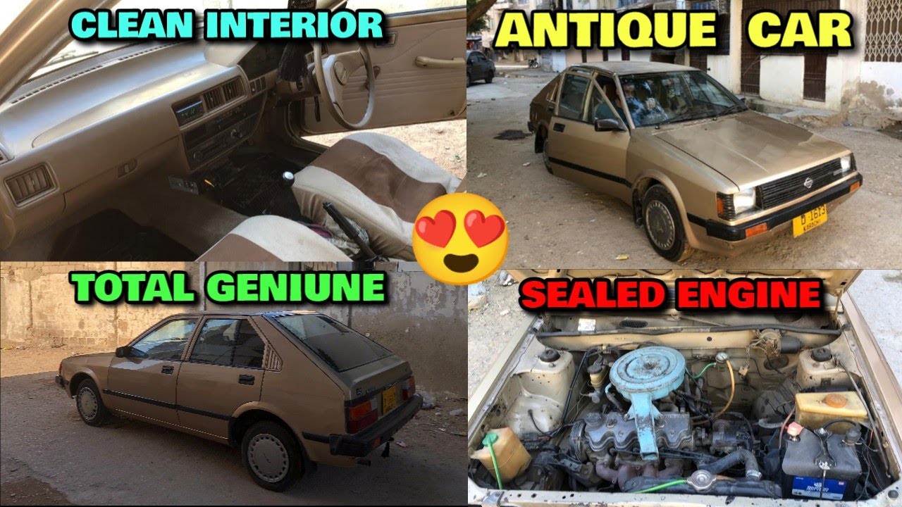 Nissan ki old Antique car for sale in pakistan 🇵🇰 | abhi tak total