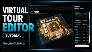 Gaussian Splatting Virtual Tour Editor Tutorial