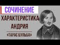 Характеристика Андрия в повести «Тарас Бульба» Н. Гоголя