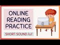 ONLINE READING PRACTICE / Short Sound /u/ / Fast Reading / Beginners &amp; Preschool