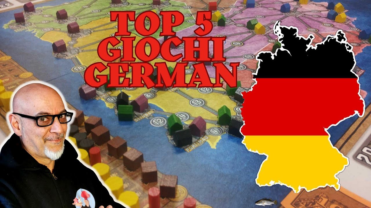 TOP 5 GIOCHI GERMAN - La classifica dello Chef con i giochi più gustosi (Ep.280)