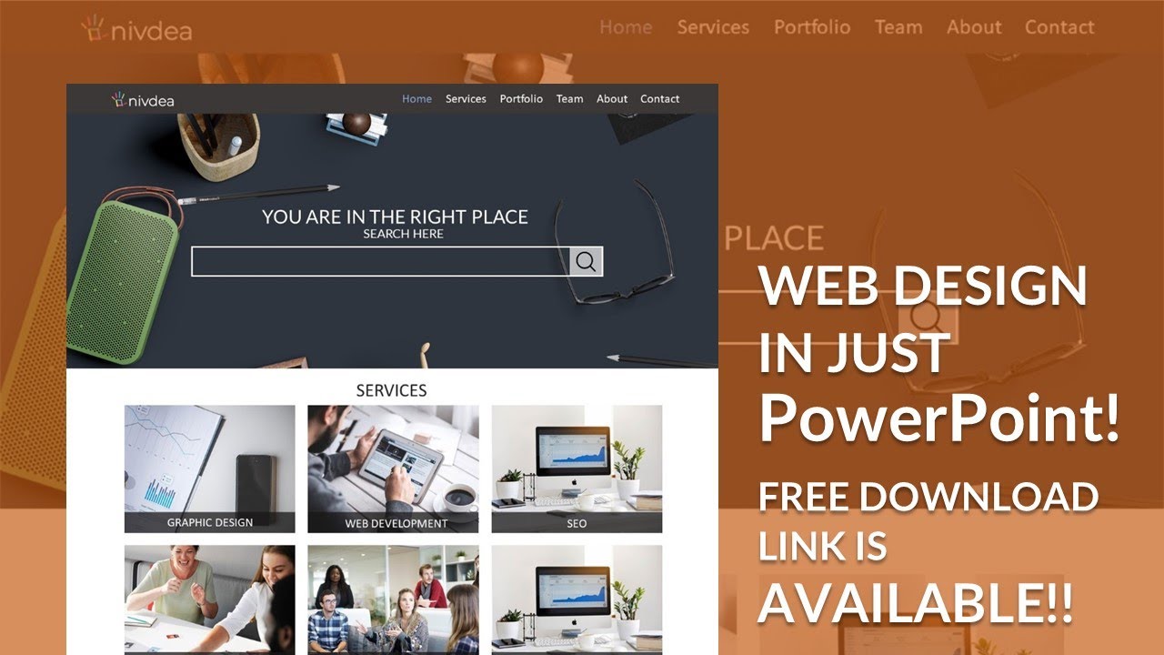 website design powerpoint presentation