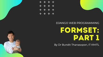 Week 11: Django Formset - Part 1