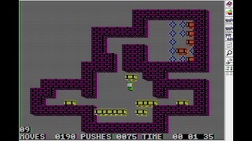 Soko-Ban Apple ][ Variant, Level 9