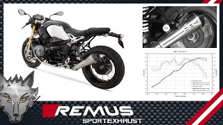 Bmw R Ninet Mod. 2014 With Remus Hypercone Sport Exhaust System