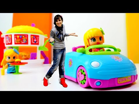 Игры для девочек - куклы Пинипон и Маша Капуки Кануки - Мультик из игрушек