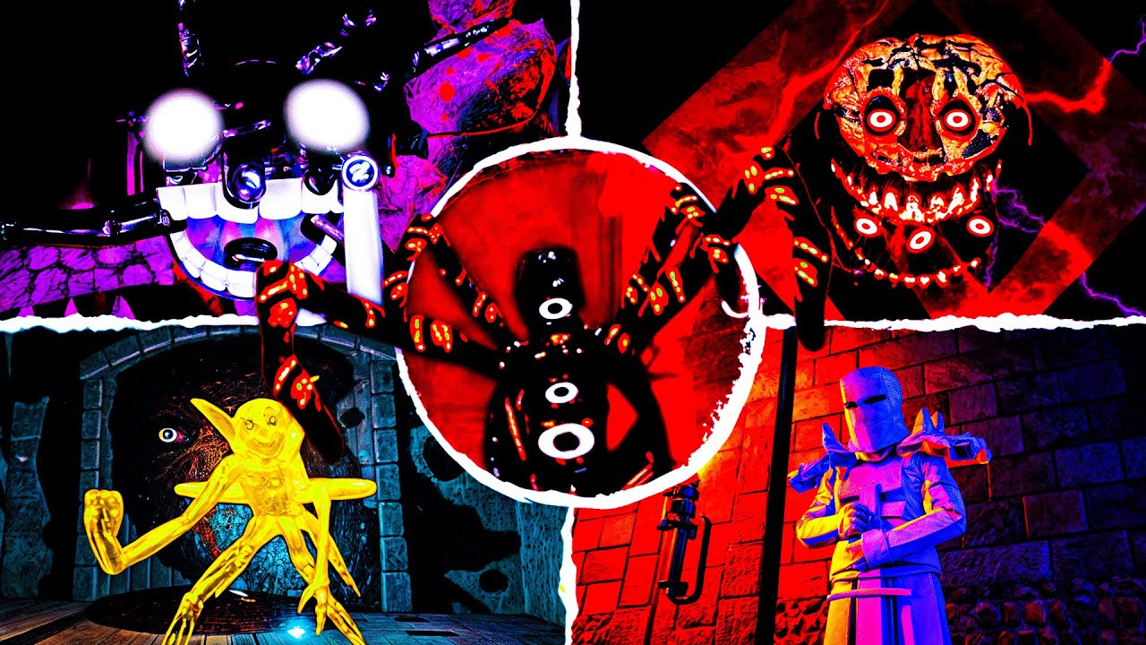 DOORS FLOOR 3 The Castle 🇨🇳 -All Jumpscares + Full Game
