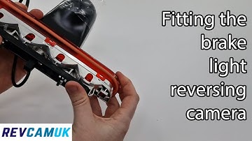Fitting the REVCAMUK Ducato / Boxer / Relay Brake Light Reversing Camera