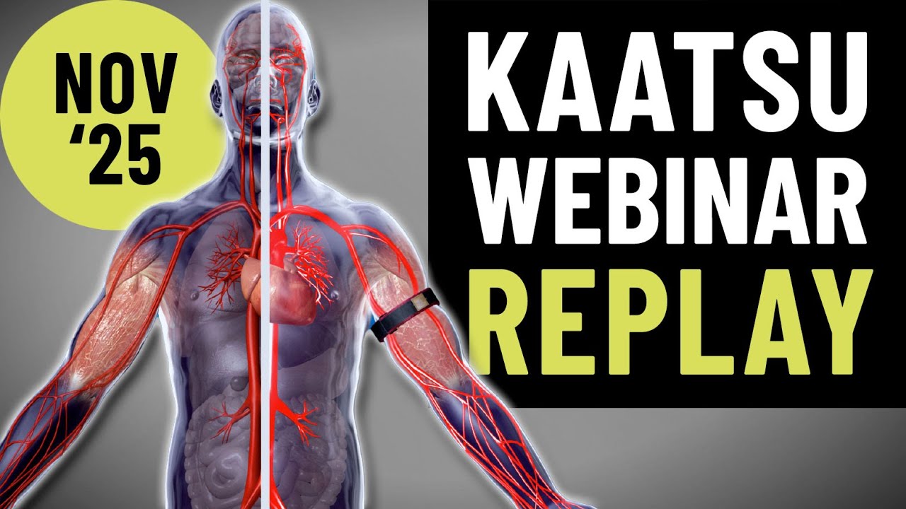 Can KAATSU Help Heart Patients Recover in Ways Rehab Can’t? 11/19/25 Webinar Replay