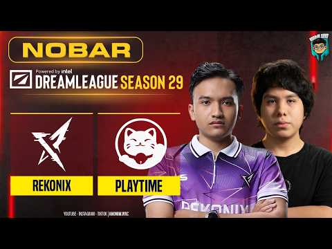REKONIX vs PLAYTIME [BO3] - GROUPSTAGE DREAMLEAGUE S29 @AvilleYT