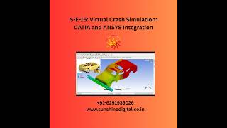S-E-15: Virtual Crash Simulation: CATIA and ANSYS Integration