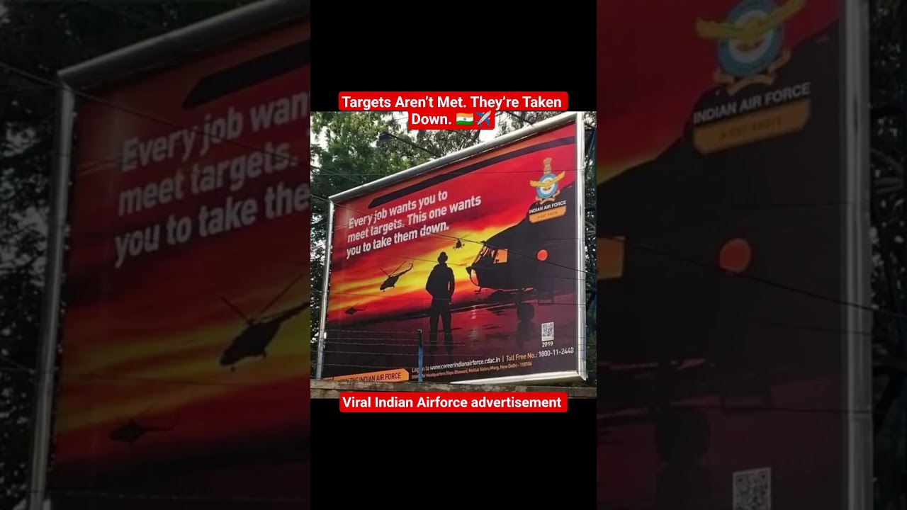 Targets Aren’t Met. They’re Taken Down. 🇮🇳✈️ 