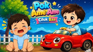 Pok Ame Ame Peek-a-Boo 👶🚗 | Latest Funny and Cheerful Children's Song | Indonesian Nursery Rhymes