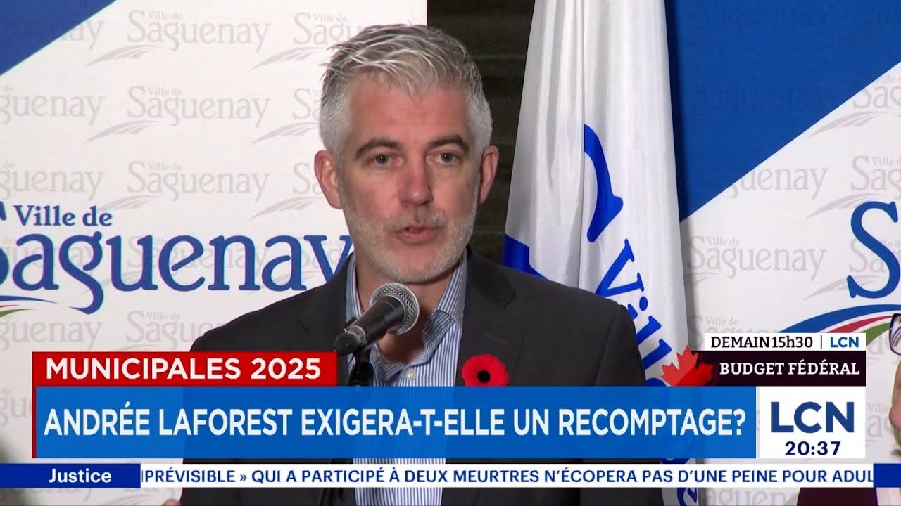 Luc Boivin élu à Saguenay: y'aura-t-il un recomptage?