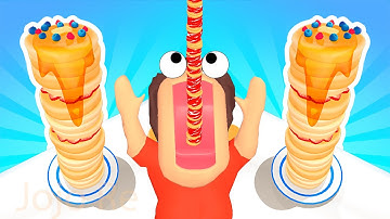 Pancake Run - All Levels Gameplay Android, iOS Levels 237 - 268
