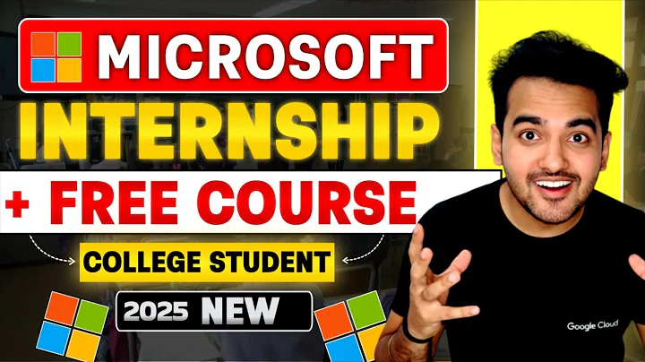 Microsoft Internships 2025 For Students | Complete Guide with FREE resources