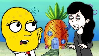 Spongebob Does The Bloody Mary Challenge