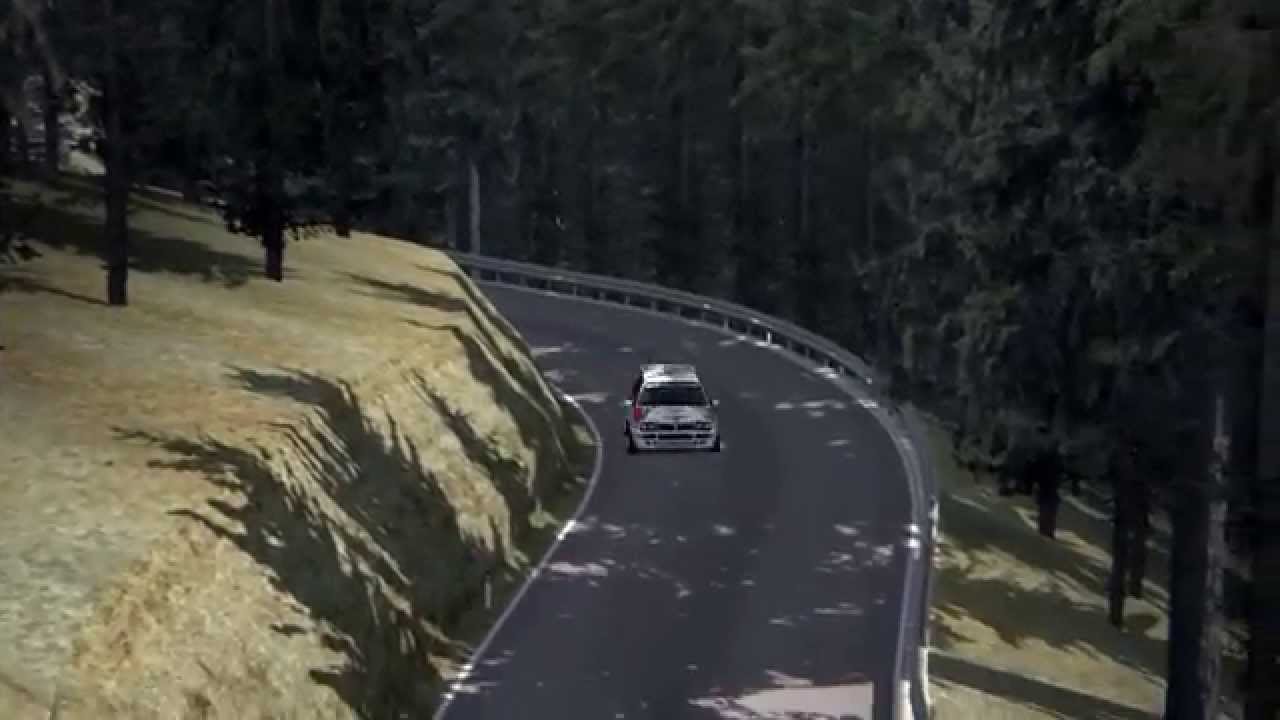 Assetto Corsa Lancia Delta Hill Climb Trento Bondone Youtube