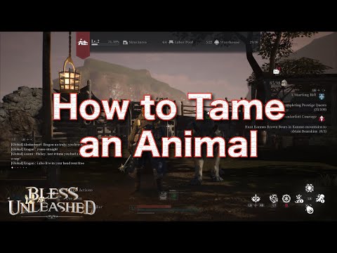 Come domare un animale | Bless Unleashed | BU