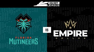 Knockout C | Florida Mutineers vs Dallas Empire | Toronto Ultra Home Series | Day 2