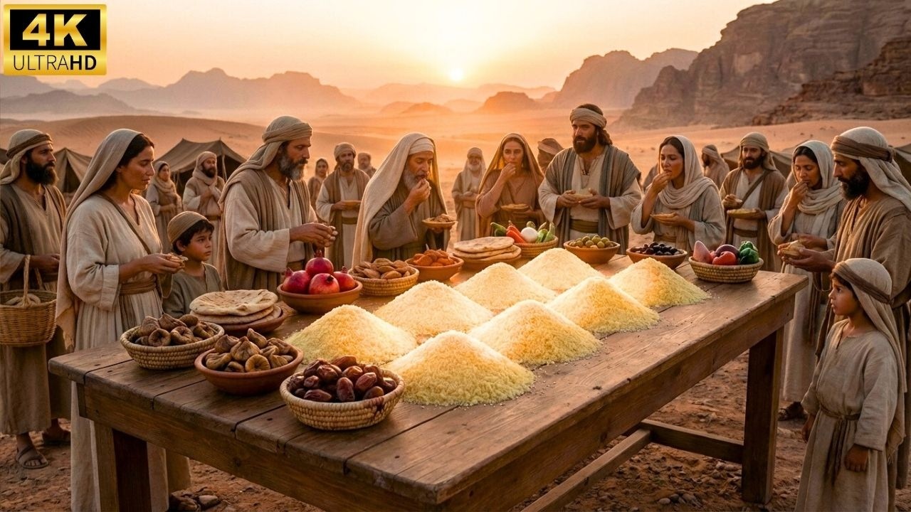 JAKI BYŁ TAJEMNICZY POKARM, KTÓRY BÓG ZAPEWNIŁ IZRAELITOM