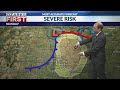 Watching Monday for next severe storm risk