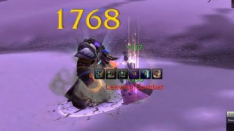 World Of Warcraft Turtle WoW - Shadow Priest Vs Druid *BIG DAMAGE