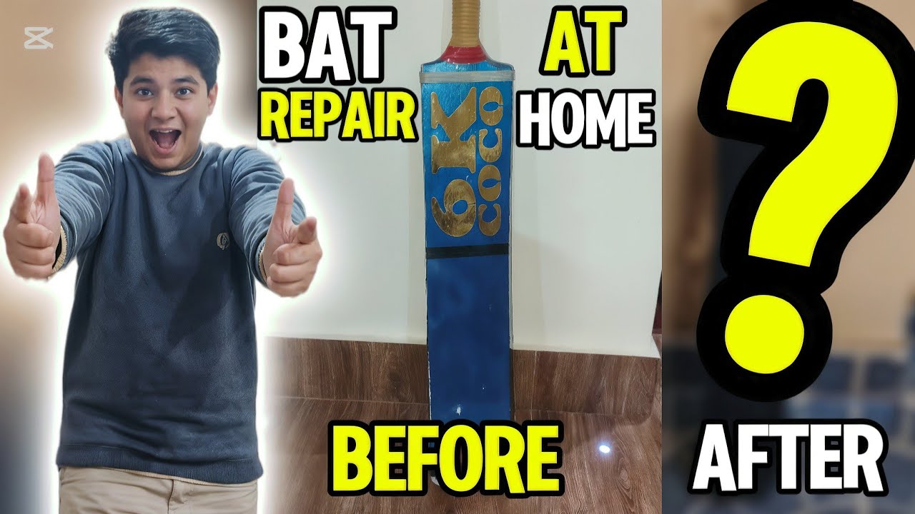 How to repair bat at home | - YouTube