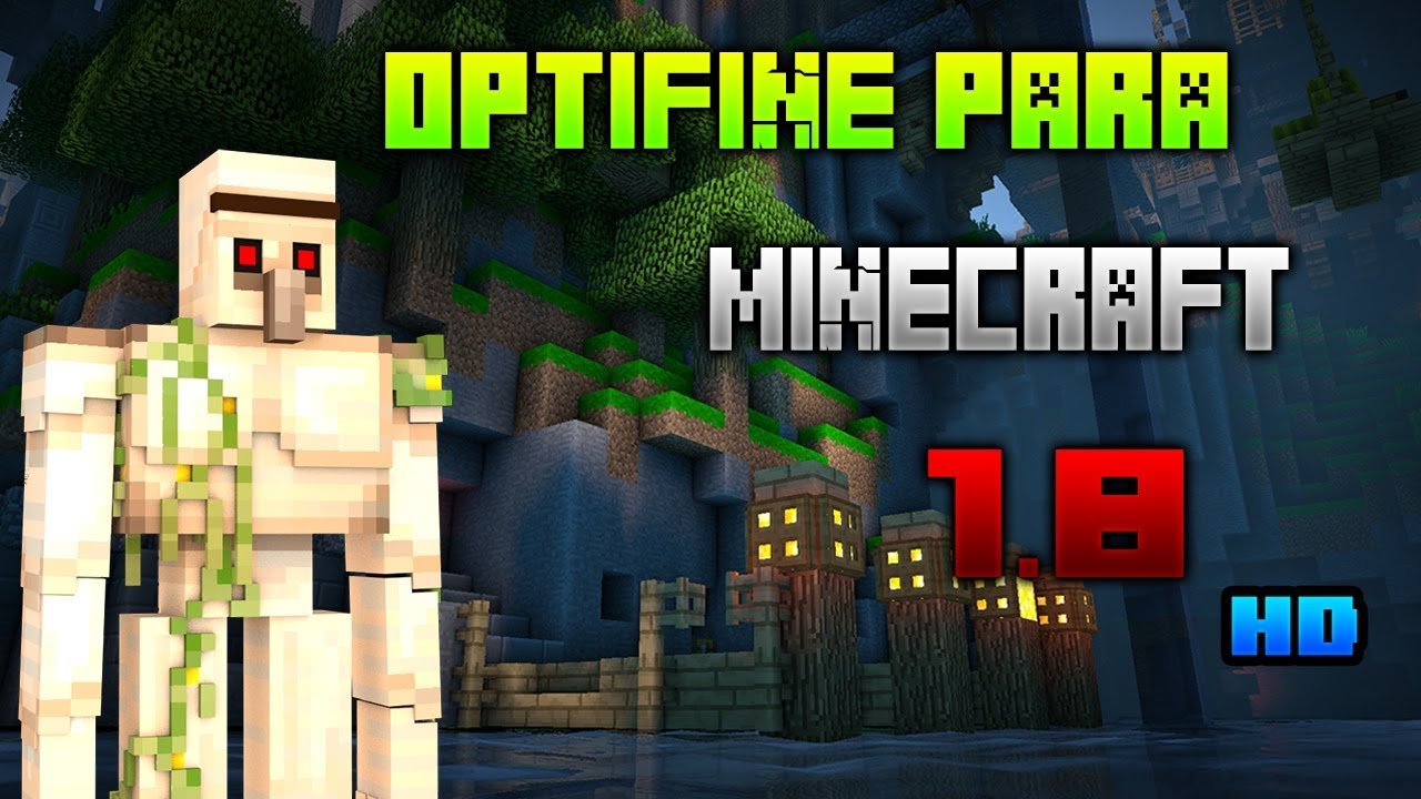 Como descargar e instalar optifine 1.8 para minecraft 2017