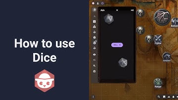How to use Dice in Owlbear Rodeo