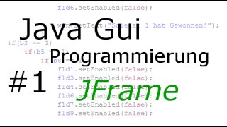 Java Gui Programmierung   für Anfänger     #1 : JFrame