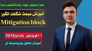 آموزش مبحث میتیگیشن بلاک(به زبان ساده)در دسته اردربلاک،کاربردی برای تشخیص روند وورود به معامله
