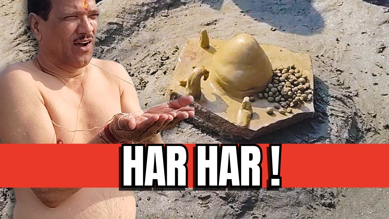 Sarayu Tatt Par Shivling Sthapna 🚩