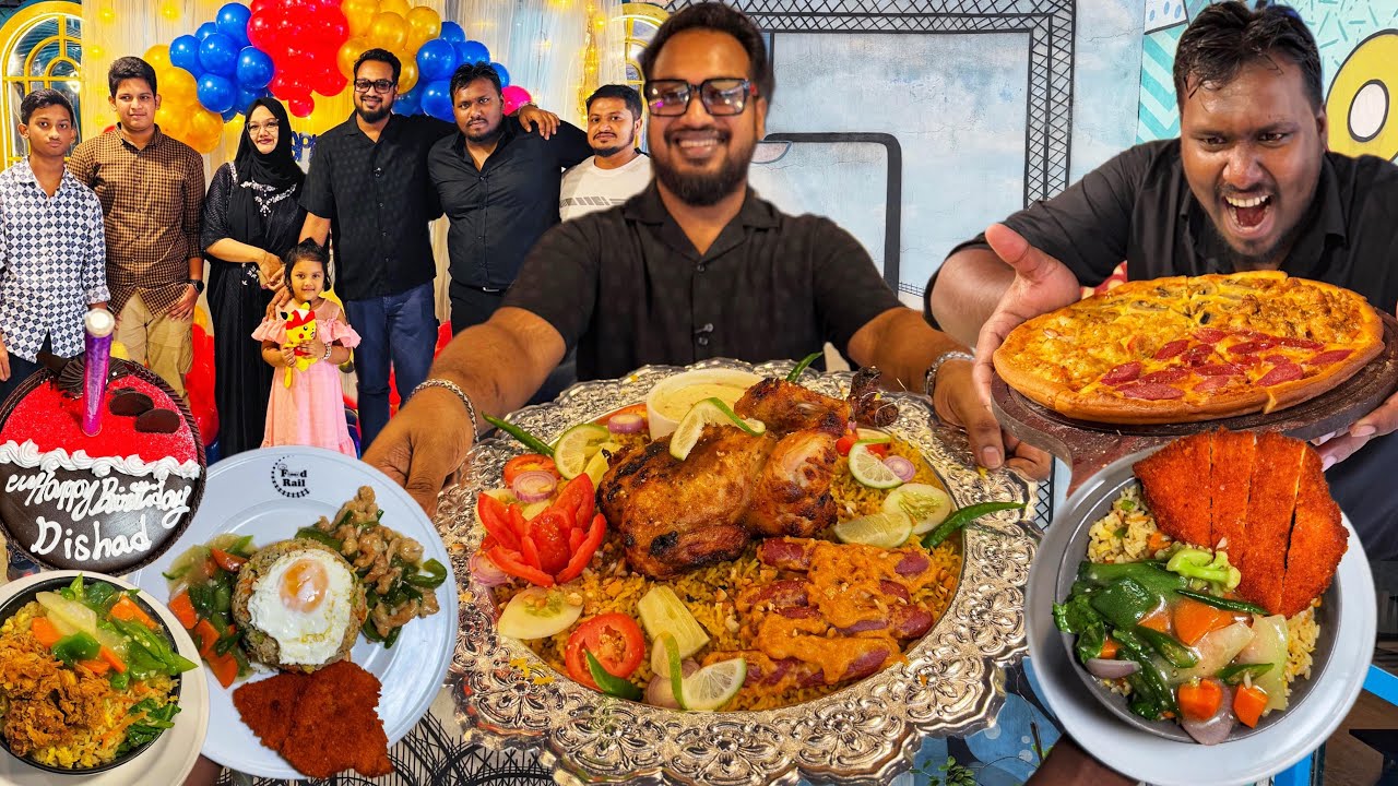 দিশাদের সারপ্রাইজ বার্থডে পার্টি 🎂 ১৩০০ টাকায় আস্তা মুরগী দিয়ে ৪ জনের শাহী ফায়ারবার্ড প্ল্যাটার 🤩