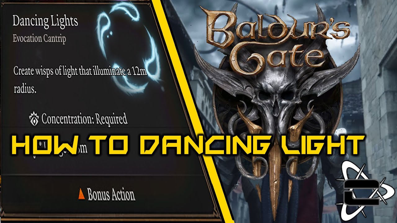 Baldur's gate 3 How to Dancing lights