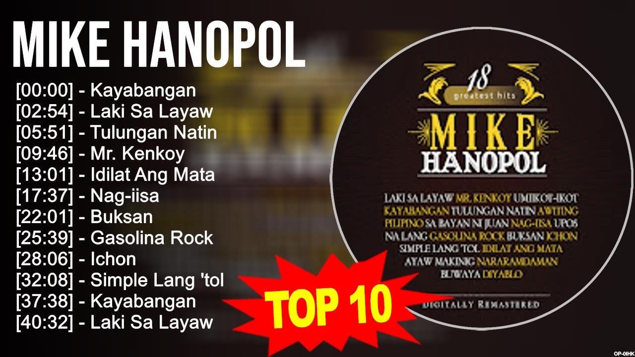 Mike Hanopol 2023 MIX  Top 10 Best Songs  Greatest Hits  Full Album