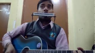 INDIAN NATIONAL ANTHEM - mouth organ and guitar