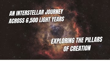 An Interstellar Journey Across 6,500 Light Years: Exploring the Pillars of Creation
