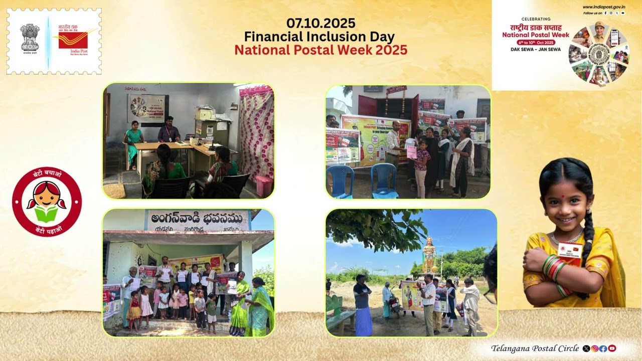 Celebrating Financial Inclusion Day as part of National Postal Week 2025!