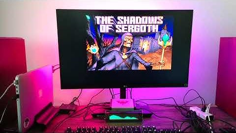 The Shadows Of Sergoth Demo - Intro music on Amiga - Vampire V4 Standalone