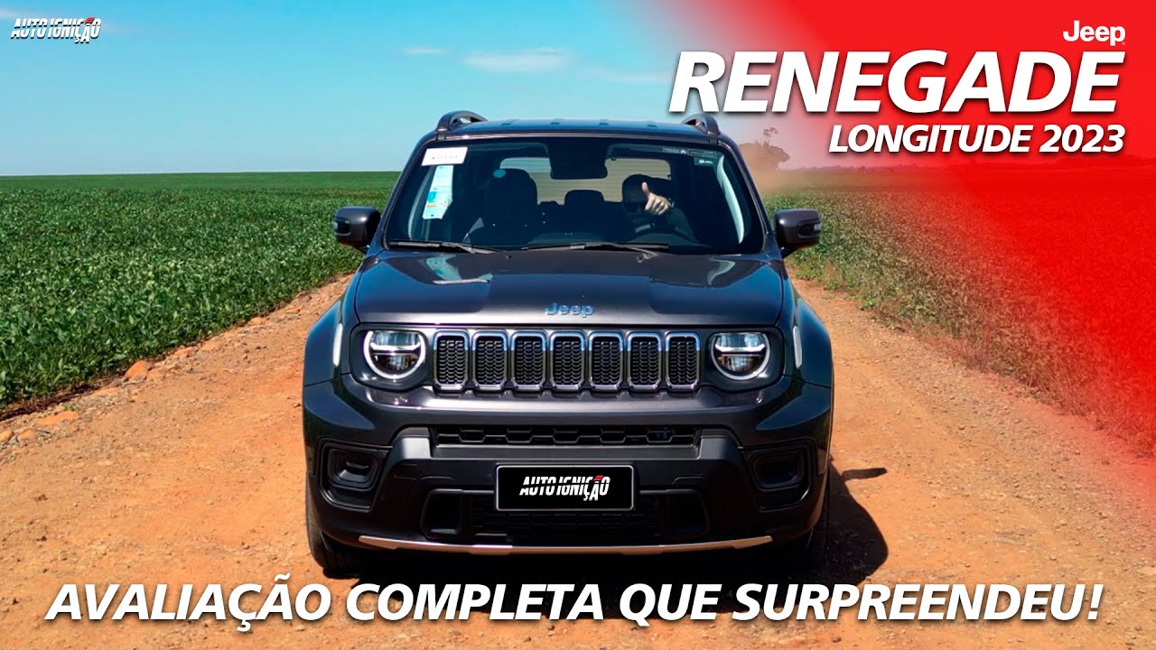 JEEP RENEGADE LONGITUDE 2023 - Teste Drive Completo Com 0 a 100