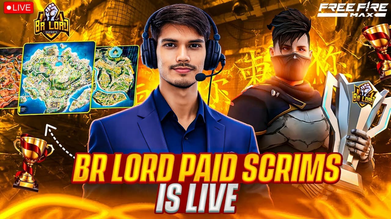 🛑Live Free Fire Esports  - GRAND FINAL BR LORD PAID🏆Facecam SBR YT ☠️ 