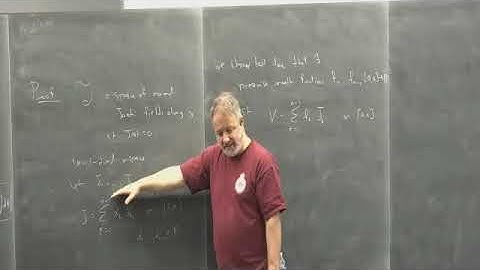 Lecture 18 | Topics in Geometry and Topology: A Second Course in Riemannian Geometry
