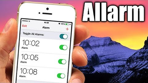 Allarm - iOS 8 Jailbreak Cydia Tweak