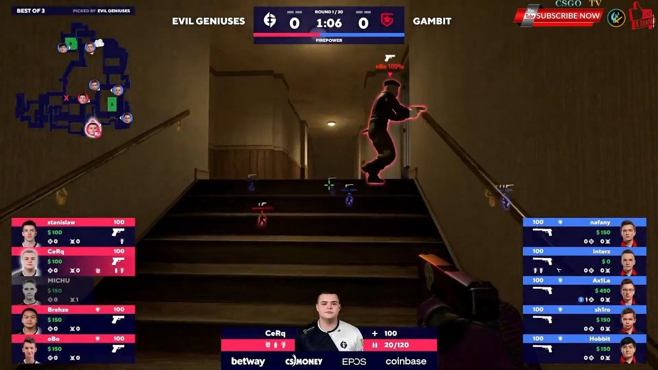 EG vs Gambit  CSGO  BLAST Premier Spring Final   HIGHLIGHTS   !!!