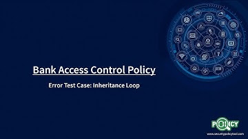 Access Control Policy: Inheritance Loop Error