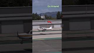planespotting Santa Monica airport Go Around Piper PA-28-151 Cherokee Warrior N777VP #aviation
